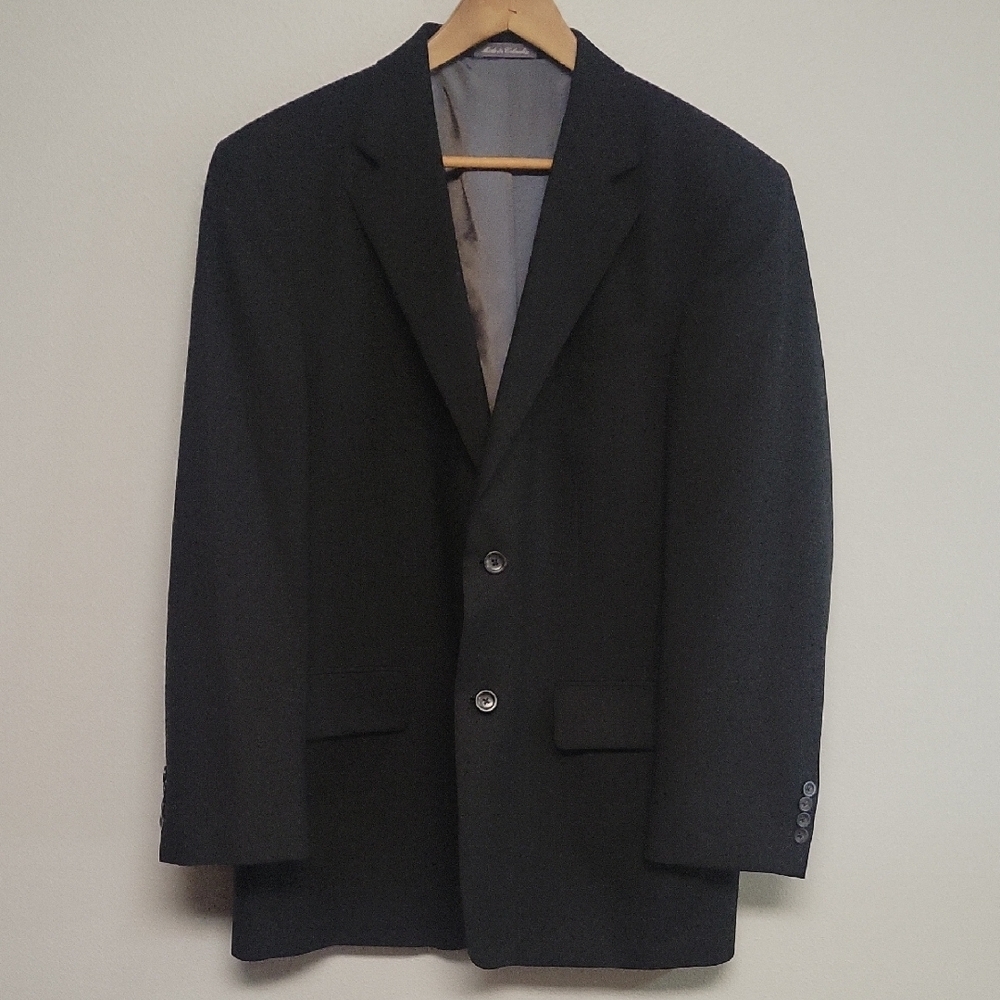 Oscar de la Renta Black Classic Men's Blazer